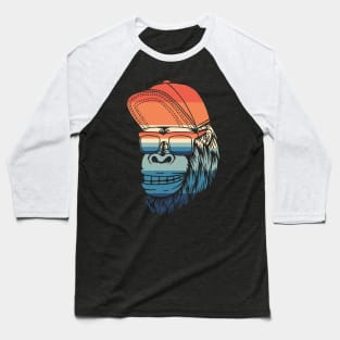 Retro Gorilla Baseball T-Shirt